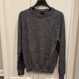 J. Crew Men's Charcoal Crewneck Sweater